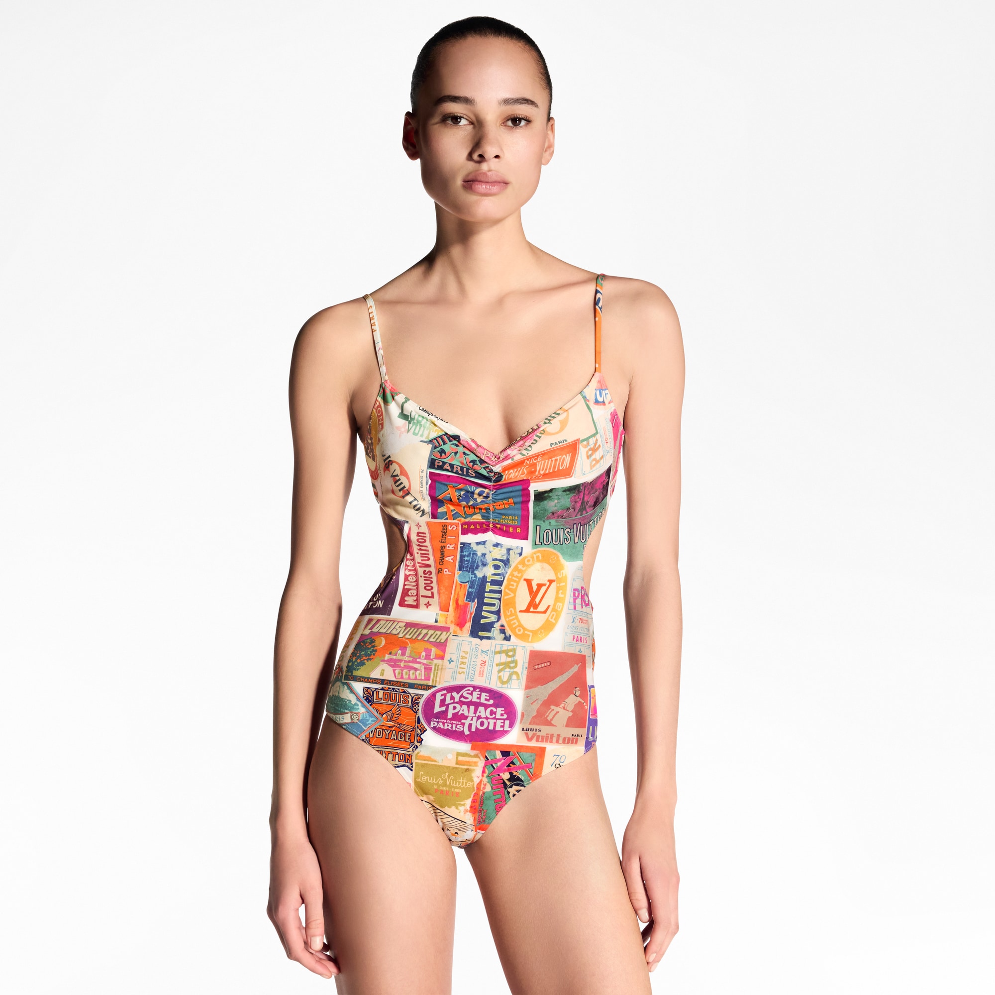 Travel Patch Swimsuit - Women - Ready-to-Wear | LOUIS VUITTON ®